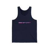 Unisex Jersey Sport Tank - GB Sport Logo, Perfect for Active Lifestyle