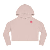 Chic Women’s Cropped Hooded Sweatshirt - Stylish Comfort for Everyday Wear