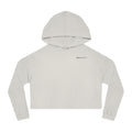 Chic Women's Cropped Hooded Sweatshirt - Stylish and Sporty