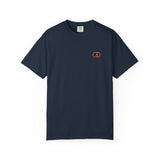 Unisex Garment-Dyed T-Shirt - Casual Comfort with Playful Link Design