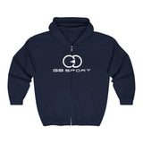 Unisex Heavy Blend™ Full Zip Hooded Sweatshirt - G8 Sport Logo