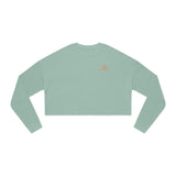 Chic Cropped Sweatshirt for Women - Cozy & Stylish
