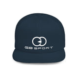 Stylish Flat Bill Snapback Cap - G8 Sport Logo