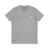 Casual Unisex V-Neck Tee - Perfect for Everyday Wear & Sporty Outings