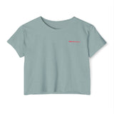 Women&#039;s Festival Crop Top - Casual Summer T-Shirt for Music Festivals