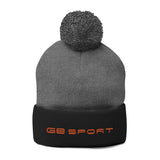 Cozy Pom-Pom Knit Cap – Perfect for Sports & Winter Adventures