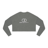 Stylish Women's Cropped Sweatshirt - G8 Sport Logo, Perfect for Casual Outings