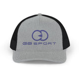 Embroidered Snapback Trucker Cap - Stylish Sports Hat for Active Lifestyle