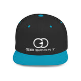 Stylish Flat Bill Snapback Cap - G8 Sport Logo