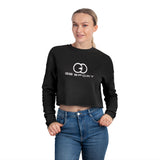 Stylish Women's Cropped Sweatshirt - G8 Sport Logo, Perfect for Casual Outings