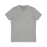 Unisex Sporty V-Neck Tee - Casual Comfort for Active Living
