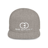 Stylish Flat Bill Snapback Cap - G8 Sport Logo