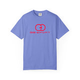 Unisex Garment-Dyed T-Shirt with Sporty Logo - Casual Comfort Apparel