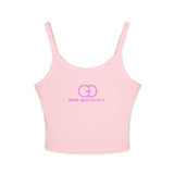 Sporty Women's Spaghetti Strap Tank Top - Stylish Activewear for Comfort and Performance