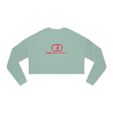 Stylish Women's Cropped Sweatshirt - G8 Sport Logo