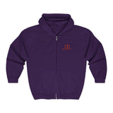 Cozy Unisex Full Zip Hoodie for Active Lifestyles - Perfect for Sports & Casual Wear
