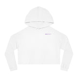 Women’s Cropped Hoodie Sweatshirt - Casual Sporty Style for Everyday Wear