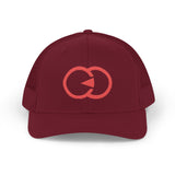 Trendy Snapback Trucker Cap with Embroidered Design
