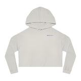 Women’s Cropped Hoodie Sweatshirt - Casual Sporty Style for Everyday Wear