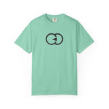 Unisex Garment-Dyed T-Shirt - Minimalist Circular Design
