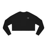 Cozy Women's Cropped Sweatshirt - Perfect for Casual Outings & Layering