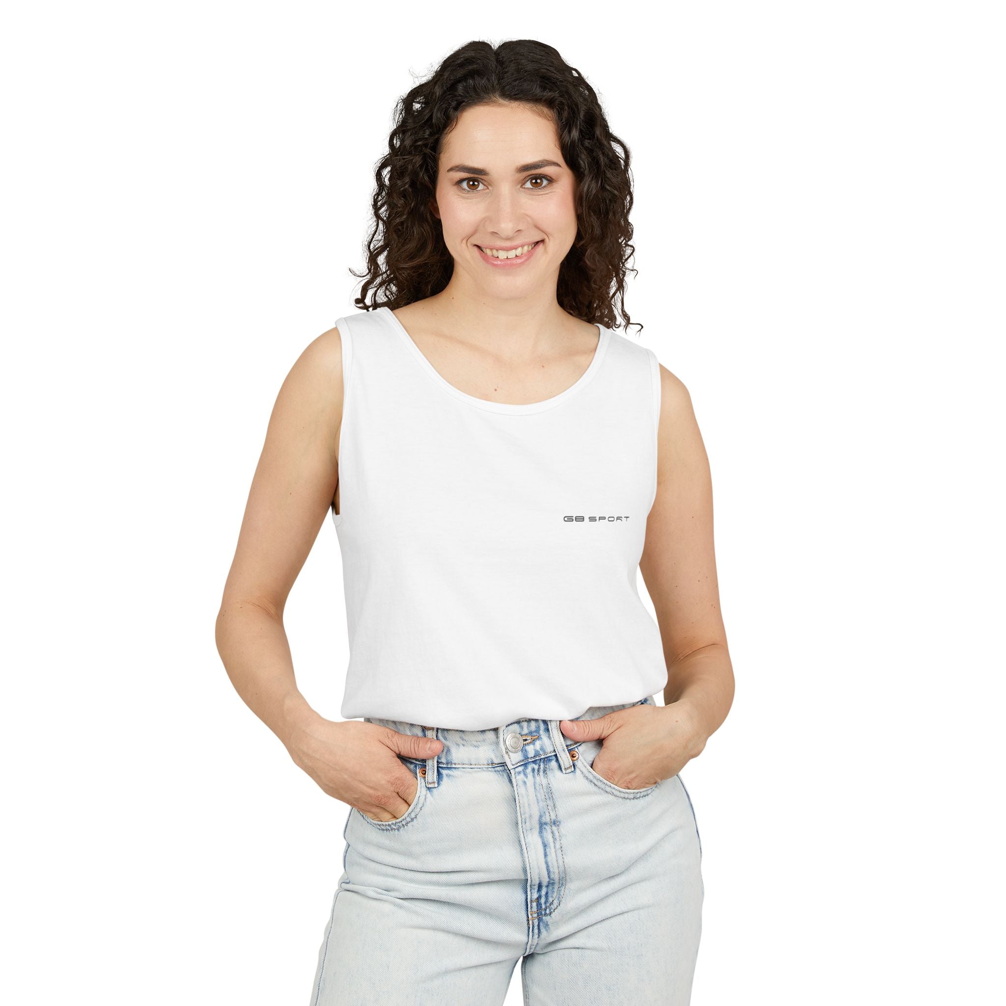 Unisex Garment-Dyed Tank Top - Comfortable, Stylish, Casual Wear for Summer & Fitness Enthusiasts