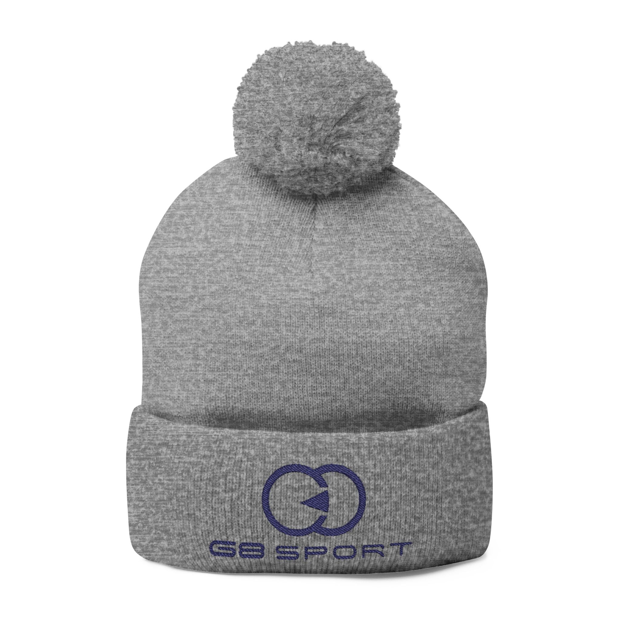 Cozy Pom-Pom Knit Cap - Stylish Winter Beanie for Sports Enthusiasts