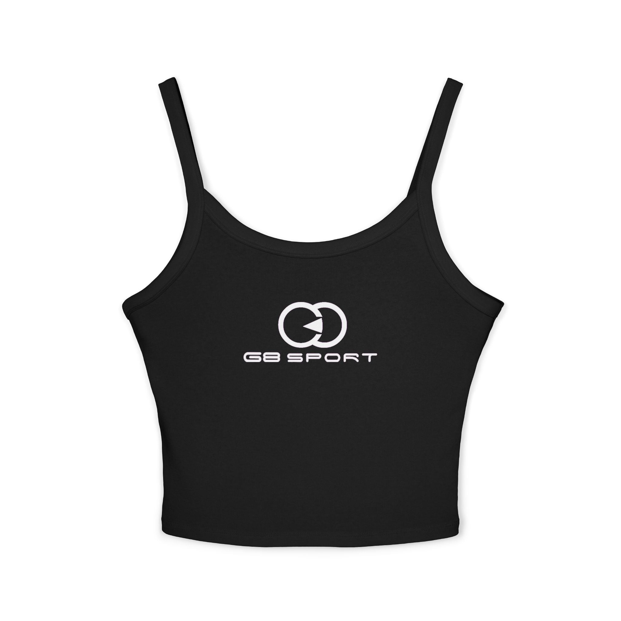 Classic Black Spaghetti Strap Tank Top - Stylish and Versatile Women's Top