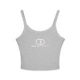 Classic Black Spaghetti Strap Tank Top - Stylish and Versatile Women's Top