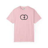 Unisex Garment-Dyed T-Shirt - Minimalist Circular Design