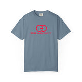 Unisex Garment-Dyed T-Shirt with Sporty Logo - Casual Comfort Apparel