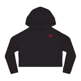 Chic Women’s Cropped Hooded Sweatshirt - Stylish Comfort for Everyday Wear