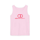 Unisex Garment-Dyed Tank Top - G8 Sport Logo Design for Active Lifestyle