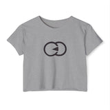 Minimalist Women's Festival Crop Top - Stylish Graphic Tee for Summer Events