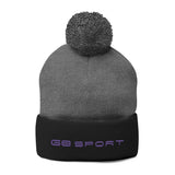 Cozy Pom-Pom Knit Cap - Perfect for Winter Sports & Casual Style