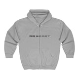 Unisex Heavy Blend Full Zip Hooded Sweatshirt - GB Sport Casual Wear