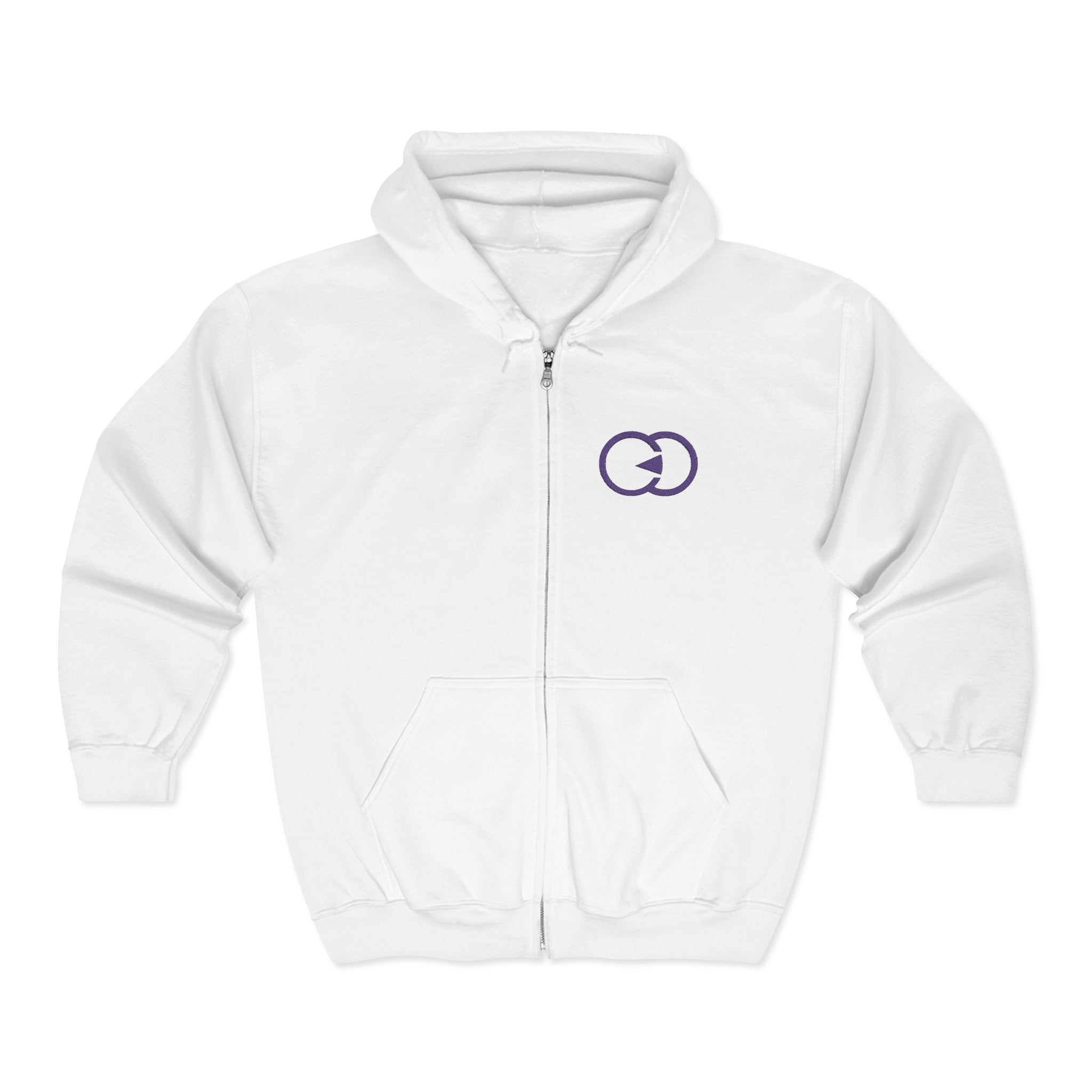 Unisex Heavy Blend Full Zip Hooded Sweatshirt - Cozy Casual Wear for All Occasions