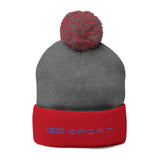 Cozy Pom-Pom Knit Cap - Perfect for Winter Sports & Casual Style
