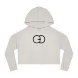Women's Cropped Hooded Sweatshirt - Chic & Stylish Layering Essential