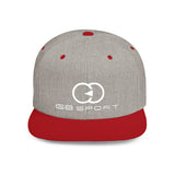 Stylish Flat Bill Snapback Cap - G8 Sport Logo