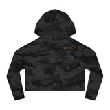 Women’s Cropped Hooded Sweatshirt - Trendy Activewear for Casual Looks