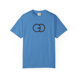 Unisex Garment-Dyed T-Shirt - Minimalist Circular Design