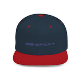 Stylish G8 Sport Flat Bill Snapback Cap - Trendy White Hat for Sport and Casual Wear