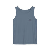 Casual Unisex Garment-Dyed Tank Top - Relaxed Summer Style