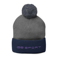 Cozy Pom-Pom Knit Cap - Perfect for Winter Sports & Casual Style