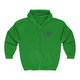 Unisex Heavy Blend Full Zip Hooded Sweatshirt - Cozy Casual Wear for All Occasions
