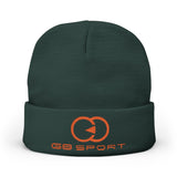 Stylish Knit Beanie with Embroidered 68 Sport Logo