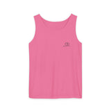 Casual Unisex Garment-Dyed Tank Top - Relaxed Summer Style