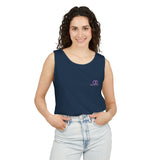 Unisex Garment-Dyed Tank Top - Soft White Casual Wear for Summer Adventures