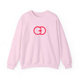 Minimalist Circle Graphic Unisex Crewneck Sweatshirt